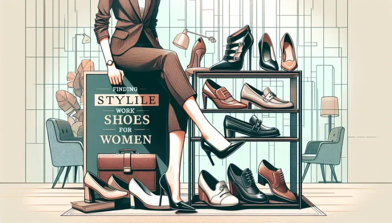 Hoe vind je stijlvolle werkschoenen voor dames?